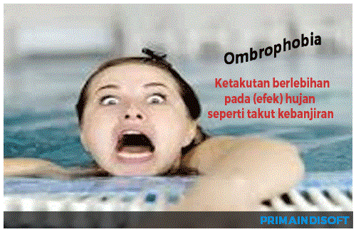 Ombrophobia | rasa takut dan cemas karena hujan