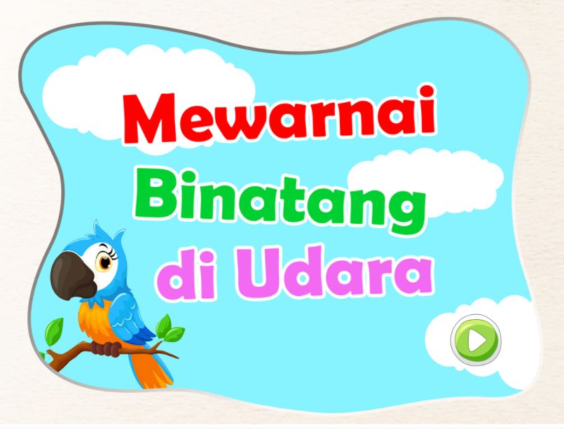 mewarnai gambar dapat dilakukan menggunakan