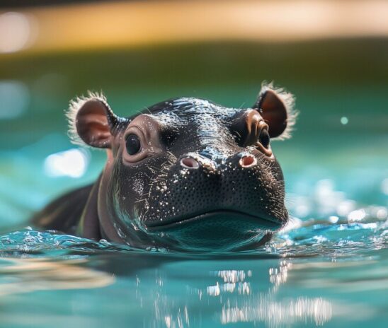 Yuk, Kenalan dengan Moo Deng, Pygmy Hippo dari Thailand yang Terancam Punah!