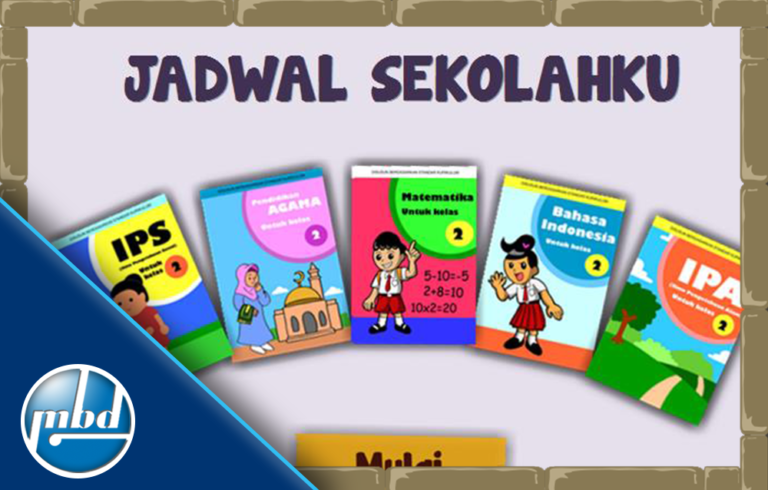 Materi Kelas 2 Jadwal Sekolahku - Primaindisoft